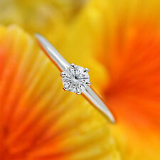 Tiffany & Co.Verlobungsring Platin 950 - Gr.51 - Box & Zertifikat 0,25 ct - VVS2