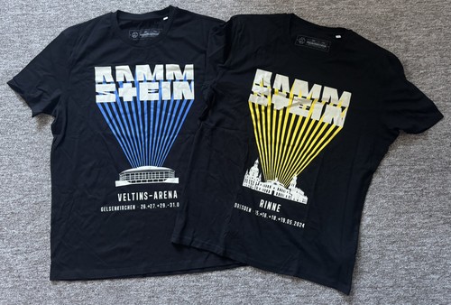 Rammstein stadium tour shirt - rammstein,