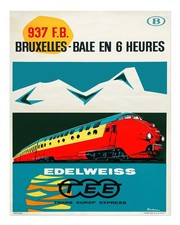 Vintage Zugreise Wandkunst �