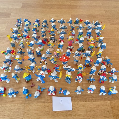 100 schleich schlümpfe - schleich,