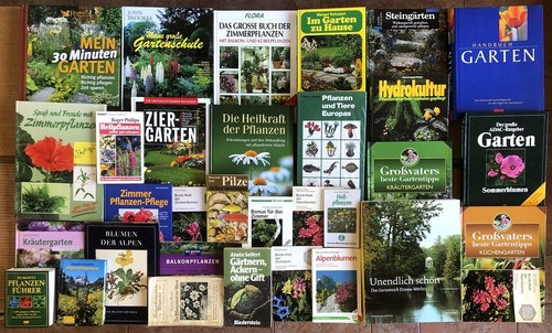 Bücher garten - 32,