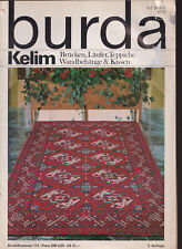 Burda Kelim Nr. 114 -  Brücken, Läufer, Teppiche . Kissen, Wandbehänge