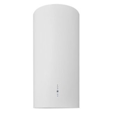 Abverkauf Sonderpreis Dunstabzugshaube Wandhaube 40cm rund Weiß - POLE 40W