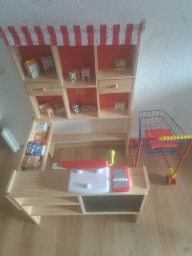 Kaufladen holz gebraucht - kaufladen,
