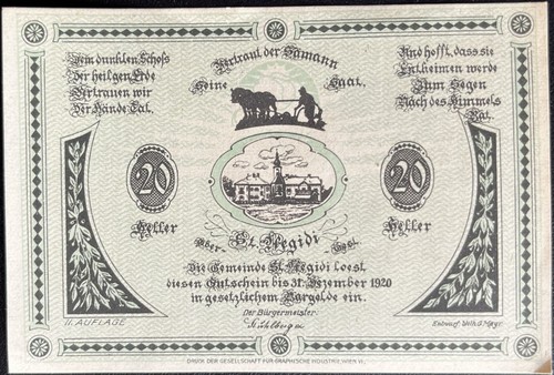 Heller gemeinde aegidi - gemeinde, st.