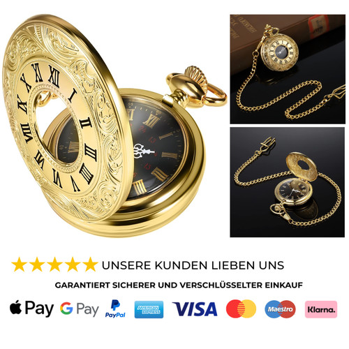 Taschenuhr hicarer gold - hicarer,