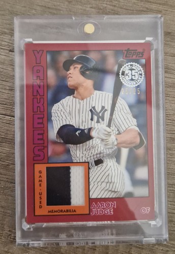 2019 topps 35th relic red - topps, game