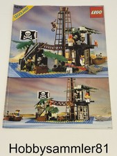 Lego 6270 Legoland Bauanleitung Forbidden Island - Pirateninsel