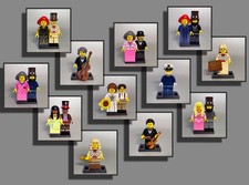 LEGO® Figuren - Titanic Reise Schiff Gäste Kapitän Musiker