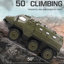 (2 4 GHz High Speed Fernbedienung Panzerwagen 6WD 1/16 Maßstab RC Militär) SA
