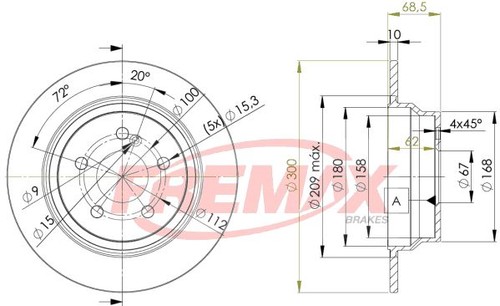Fremax bremsscheiben für - fremax,