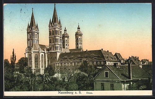 Naumburg saale blick auf - naumburg,