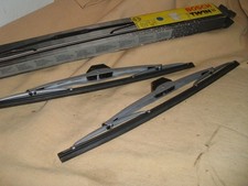 2 Scheibenwischer Bosch Silber