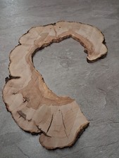 Holzscheibe Apfelholz Gestockt