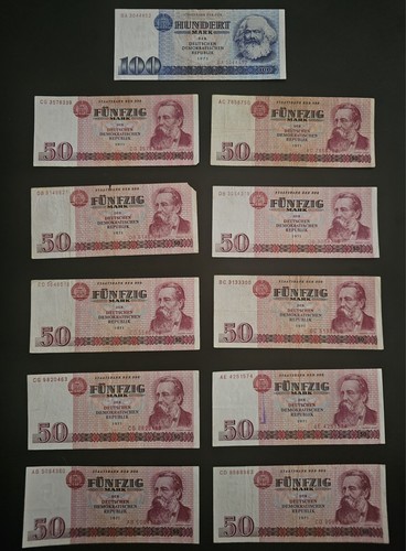 Deutsche mark ddr und - mark,