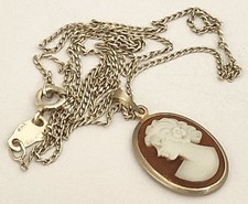 Anhänger Kamee Silber Italien