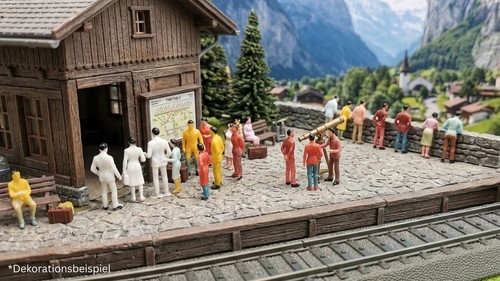 100x figuren h0 stehende - 1:87,