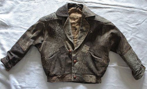 Lederjacke bolero kurze - lederjacke,