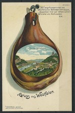 LITHO GRUSS AUS WESTFALEN