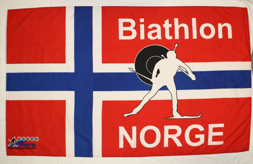 Biathlon norwegen fahne 150 - biathlon,