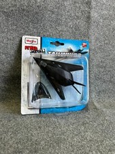 Flugzeug Jagd Stealth F-117 Nighthawk MAISTO Rückenwind Modell IN Metall