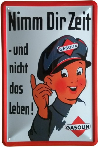 Blechschild 20x30 nimm - blechschild, dir