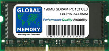 128MB PC133 133MHz 144-PIN SDRAM SODIMM Speicher RAM Für Laptops/Notebooks