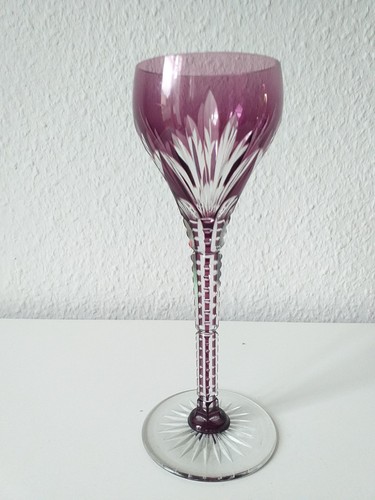 Glas jugendstil weinglas - glas,