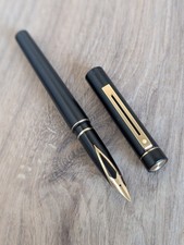 Sheaffer Targa 1003 Matte Black Fountain Pen - Gold 14K (M) Nib