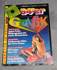 64er Sonderheft 55 "Grafik" Magazin + Heftdisk (Markt & Technik 88) Commodore 64
