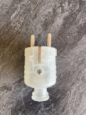 Elektromaterial, Elektroinstallation, transparent, Schuko-Stecker