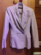 Zara Damen Blazer Pu Leder s