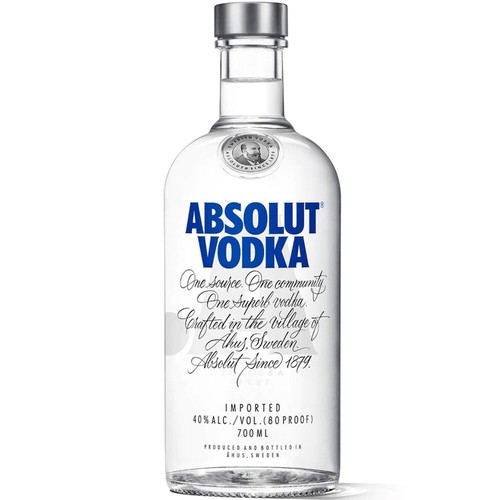 Absolut vodka vol 700ml - absolut, vol.