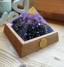 Orgonit pyramide kronenchakra - orgonit,