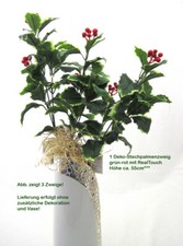 1 Deko-Zweig Stechpalme