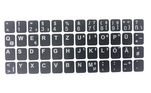 Deutsche tastatur aufkleber - deutsche,
