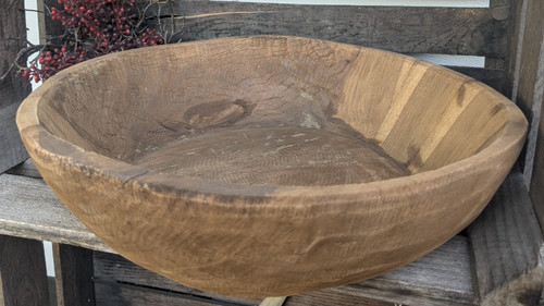 Urige alte holzschale - ❤,