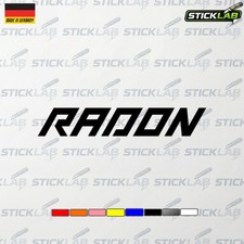 RADON Sticker Fahrrad MTB Bike