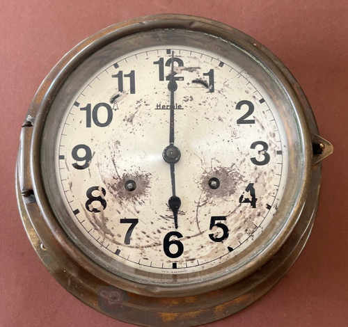 Alte hermle schiffs wanduhr - schiffs,
