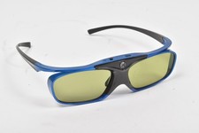 HI-SHOCK DLP-PRO - 3D Active Shutter Brille - DLP Link - Blau - Guter Zustand