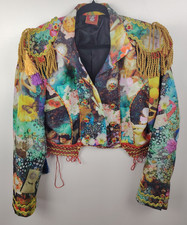 Damen Karnevals Jacke Fashing Karnevalskostüm Uniform Fasching Blaser XXL