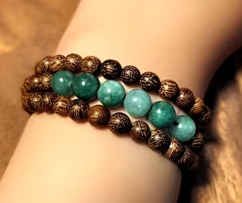 Mala boho holz aventurin - boho,