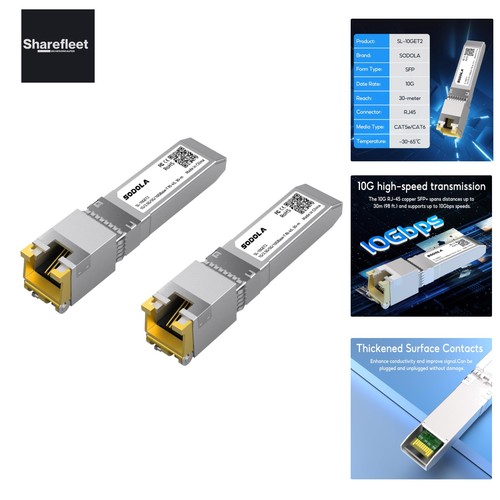 10gbase rj45 sfp module - 10gbase-t,