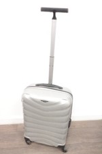 Samsonite Firelite SPINNER Trolley 55cm 35L 4 Rollen Koffer Silber vom Händler