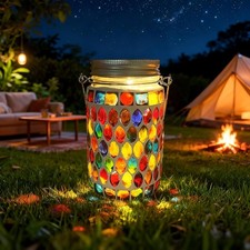  1PCS Solar Mosaik Leuchte