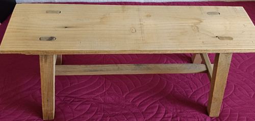 Blumenbank aus holz - x, 15