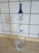 Weinfurtner Handarbeit Glasflasche mit Glasstopfen Glas Flasche Likörflasche