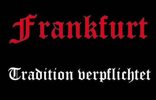 Aufnäher frankfurt tradition - aufnäher,