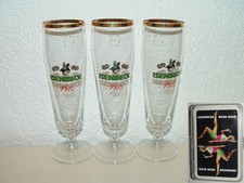 3 x Bierglas Pilsglas Isenbeck