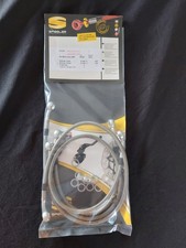 SV 650 S ohne ABS WVBY ab´03 SPIEGLER STAHLFLEX UMMANTELT vorne & hinten SV650S